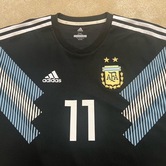 Adidas CLIMACHILL Argentina Aguero Authentic Match Jersey kit World Cup soccer - Picture 5 of 9